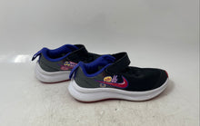 Load image into Gallery viewer, Nike Kids Star Runner 3 SE DJ4697-013 Black Red Blue Sneaker Shoes Size 12C
