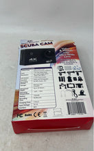 Load image into Gallery viewer, Black 4K Sport Recorder Waterproof Scuba Action Camera With Box Not Tested