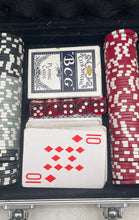 Load image into Gallery viewer, Las Vegas Style Multicolor BCG Playing Cards Casino Poker Game Set With Case