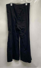 Load image into Gallery viewer, Forever 21 Womens Black Front Zip Stretch Wide-Leg Pants Size 14