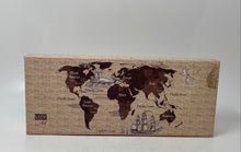 Load image into Gallery viewer, Uzy Art Collectibles Feather Pen Quill Writing Set Map Box With Accessories