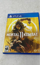 Load image into Gallery viewer, Warner Bros. Mortal Kombat 11 Fighting Video Game For Playstation 4 Not Tested