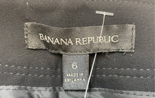 Load image into Gallery viewer, Banana Republic Womens Black Pleated Front Belted Wide-Leg Trouser Pants Size 6