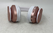 Load image into Gallery viewer, WXY Pink Foldable Bluetooth Wireless Over The Ear Headphones w/ Case Not Tested