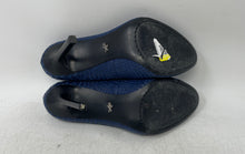 Load image into Gallery viewer, Kenneth Cole Womens Dark Blue Animal Print Slip-On Closed Toe Pump Heels Size 6M