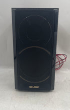 Load image into Gallery viewer, Sharp CP-BH250 Black Wired Single Speaker System Subwoofer Untested