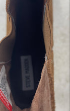 Load image into Gallery viewer, Steve Madden Womens Cade Brown Leather Studded Block Heel Ankle Bootie Size 9.5M