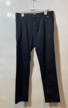Load image into Gallery viewer, Hugo Boss Mens Blue Flat Front Stretch Straight Leg Chino Pants Size 32R