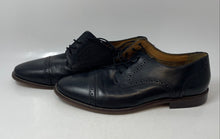 Load image into Gallery viewer, Florsheim Mens Marino Black Leather Cap Toe Lace-Up Oxford Dress Shoes Size 11.5