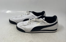 Load image into Gallery viewer, Puma Mens Roma Basic 353572 04 White Black Lace-Up Sneaker Shoes Size 8.5