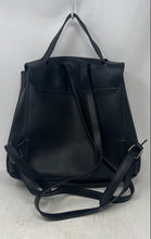 Load image into Gallery viewer, Prune Womens Black Inner Pockets Adjustable Strap Bottom Studded Backpack