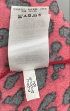 Load image into Gallery viewer, DKNY Womens Red Black Leopard Print Knot Front Long Sleeve Sheath Dress Size L