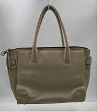 Load image into Gallery viewer, Authentic Tous Womens Beige Leather Inner Pocket Bottom Studs Satchel Handbag