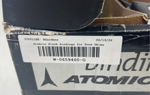 Load image into Gallery viewer, Pair Of Atomic Supercross SX 412 Black Winter Sports Bindings For Snow Skis