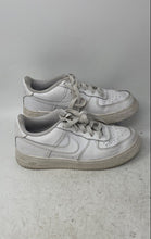Load image into Gallery viewer, Nike Boys Air Force 1 Low 314192-117 White Leather Sneaker Shoes Size 5.5Y