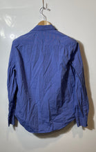Load image into Gallery viewer, Authentic Giorgio Armani Womens Blue Long Sleeve Button-Up Shirt Size EUR 44