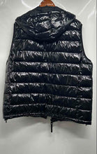 Load image into Gallery viewer, Calvin Klein Mens Black Sleeveless Pockets Hooded Full-Zip Puffer Vest Size XL