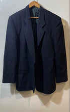 Load image into Gallery viewer, Authentic Giorgio Armani Mens Blue Long Sleeve Two-Button Blazer Size EUR 41