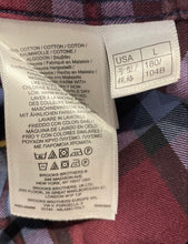 Load image into Gallery viewer, Brooks Brothers Mens Multicolor Printed Long Sleeve Collared Button-Up Shirt L
