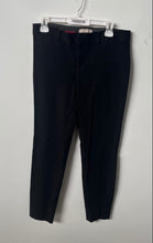 Load image into Gallery viewer, Banana Republic Womens Black Flat Front Pockets Skinny Leg Ankle Pants Size 8