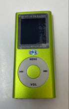 Load image into Gallery viewer, Green Buit-In FM Radio Digital MP4 Player With 1.8-Inch LCD Screen Not Tested
