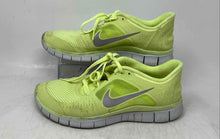 Load image into Gallery viewer, Nike Womens Free 3.0 510643-300 Green Round Toe Lace-Up Sneaker Shoes Size 9.5