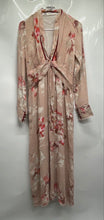 Load image into Gallery viewer, Zara Womens Multicolor Printed Long Sleeve Limited Edition Maxi Dress Size S