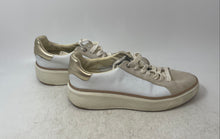 Load image into Gallery viewer, Cole Haan Womens GrandPro Topspin Beige White Leather Sneakers Shoes Size 8B
