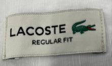 Load image into Gallery viewer, Lacoste Mens White Regular Fit Long Sleeve Collared Button-Up Shirt Size Large
