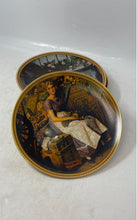 Load image into Gallery viewer, Lot Of 6 America's Oldest 1854 Edwin M. Knowles Decorative Collector Plates
