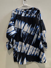 Load image into Gallery viewer, Calvin Klein Womens Multicolor Abstract Print Button Front Blouse Top No Size
