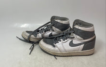Load image into Gallery viewer, Nike Boys Air Jordan 1 Retro High 555088-035 Gray White Sneaker Shoes Size 4