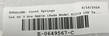 Load image into Gallery viewer, Lot Of 3 Pcs Apple iPads Model A1219 iOS Tablets Not Tested Locked For Parts