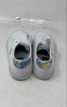 Load image into Gallery viewer, Polo Ralph Lauren Kids Blue White Lace-Up Sneaker Shoes Size 12 No Laces