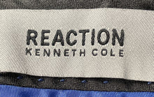 Load image into Gallery viewer, Kenneth Cole Reaction Mens Black Flat Front Skinny Leg Dress Pants Size 36R 29W