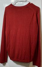 Load image into Gallery viewer, Banana Republic Mens Red Long Sleeve V-Neck Pullover Sweater Size Large