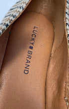 Load image into Gallery viewer, Lucky Brand Womens Calba Brown Black Houndstooth Flat Mary Jane Shoes Size 7 M