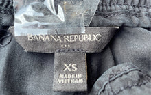 Load image into Gallery viewer, Banana Republic Womens Black Tapered Leg Drawstring Cargo Pants Size XS