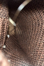 Load image into Gallery viewer, UGG Womens Classic Cardy Brown Ribbed Round Toe Ankle Bootie Size 9