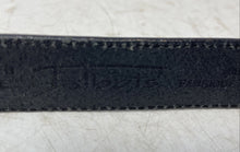Load image into Gallery viewer, Talbots Womens Blue Genuine Leather Gold-Tone Ornate Buckle Dress Belt