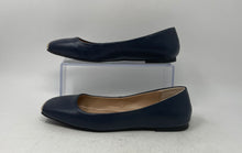 Load image into Gallery viewer, Alfani Womens Neptoon Blue Leather Slip-On Round Toe Ballet Flats Size 8M