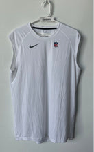 Load image into Gallery viewer, Nike Mens White NFL Miami Dolphins Sleeveless Compression Training Shirt Size XL