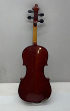 Load image into Gallery viewer, Carlo Robelli Brown Orchestral String Instrument Violin With Blue Case