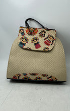 Load image into Gallery viewer, Unbranded Womens Multicolor Mexican Print Tassel Adjustable Strap Backpack