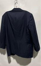 Load image into Gallery viewer, Brooks Brothers Mens Blue Striped Print Long Sleeve 2-Button Blazer Size 42S