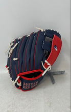 Load image into Gallery viewer, Franklin MLB Boston Red Sox Kids Blue Red Professional Baseball Glove Sz 9.5 In