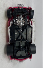 Load image into Gallery viewer, Road Legends Pink Flames 1957 Chevrolet Corvette Gasser Diecast Model Car