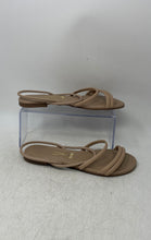 Load image into Gallery viewer, Vizzano Womens Beige Open Toe Flat Slip-On Slingback Sandals Size 8