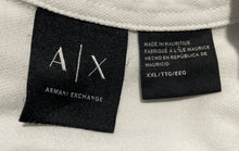 Load image into Gallery viewer, Armani Exchange Mens White Collared Short Sleeve Golf Polo Shirt Size XXL