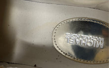 Load image into Gallery viewer, Michael Kors Mens Keaton Beige White Monogram Print Low Top Sneakers Shoes Sz 7M